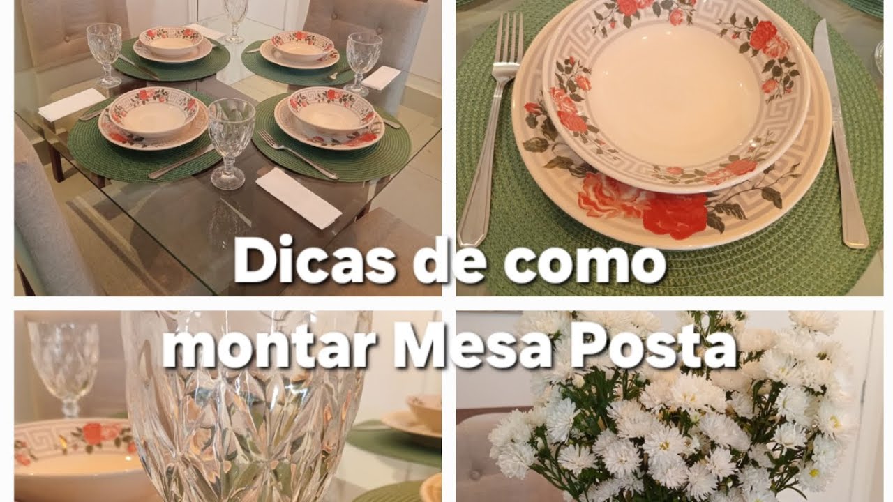 Transforme sua Mesa: Mesa Posta Rápida!