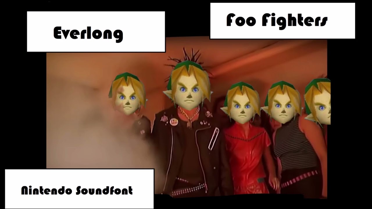Everlong - The Foo Fighters Nintendo Soundfont remake. Zelda Ocarina of time soundfont.
