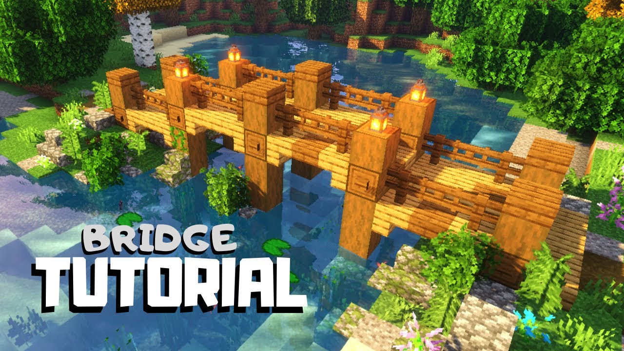 Minecraft: как построить простой мост (урок)