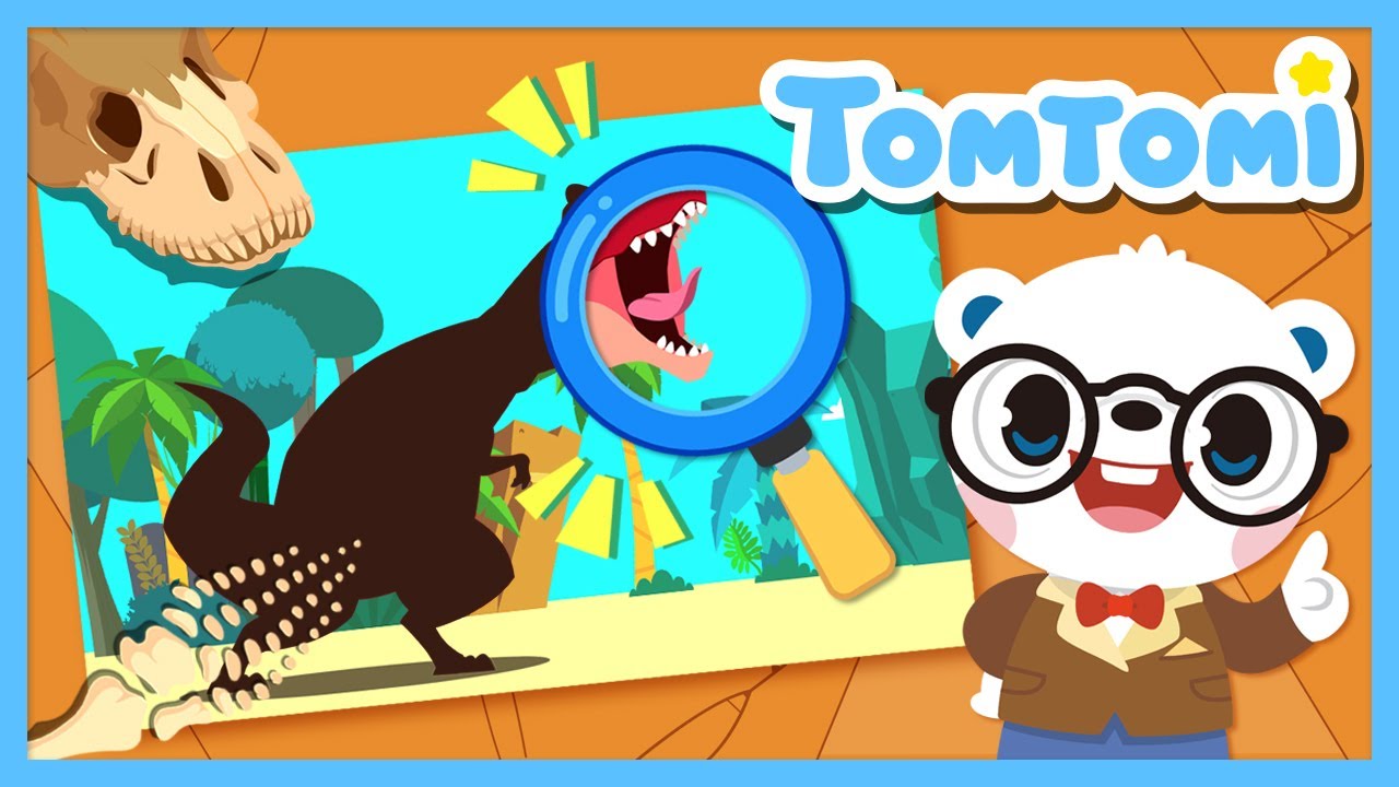 Guessing Dinosaur Names🦖🦕❓ | Dinosaur Quiz | Essential for dino enthusiasts⭐ | Kids Song | TOMTOMI