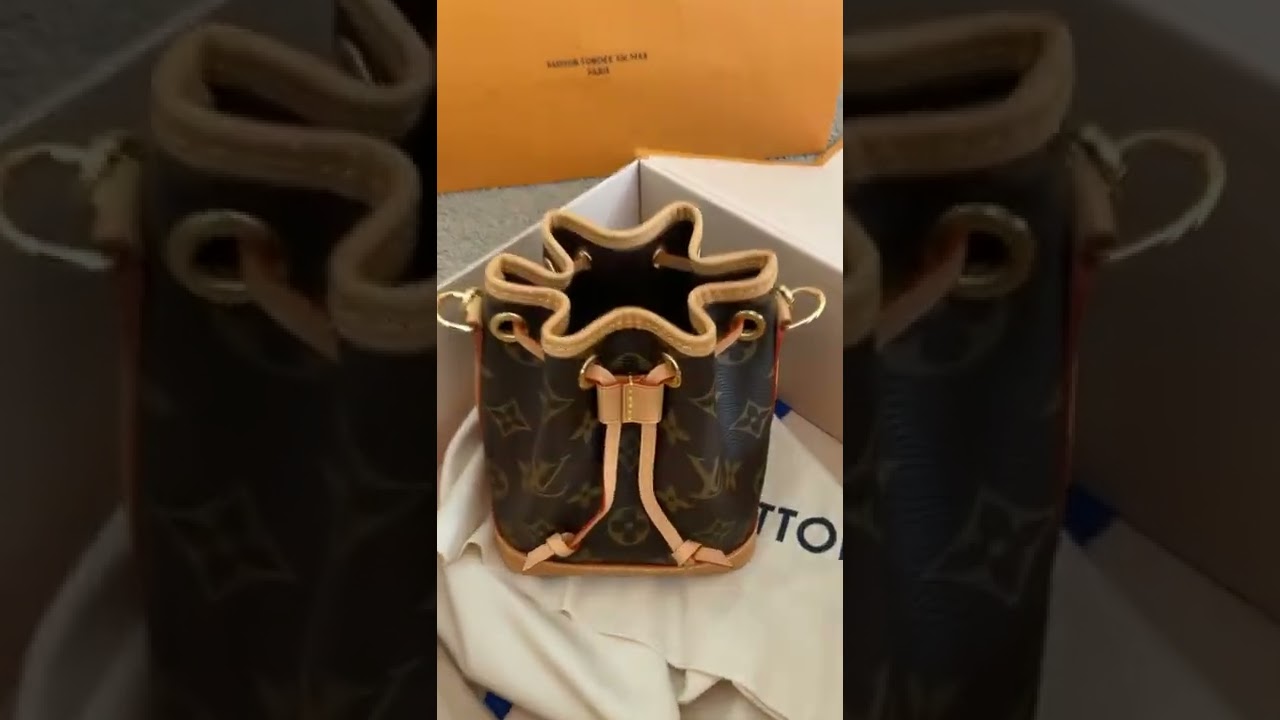 New nano noe #louisvuittonbag #nanonoe