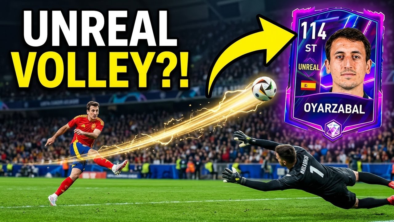 114 Rated  is OYARZABAL UNREAL | FC26 MOBILE Gameplay