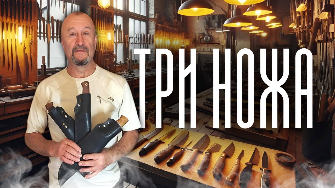 Изготавливаем спуски на клинке. Готовый нож.