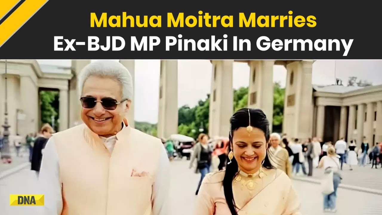 Mahua Moitra Wedding: Mahua Moitra Marries 65-Year-Old Pinaki Misra In Secret Ceremony In Germany