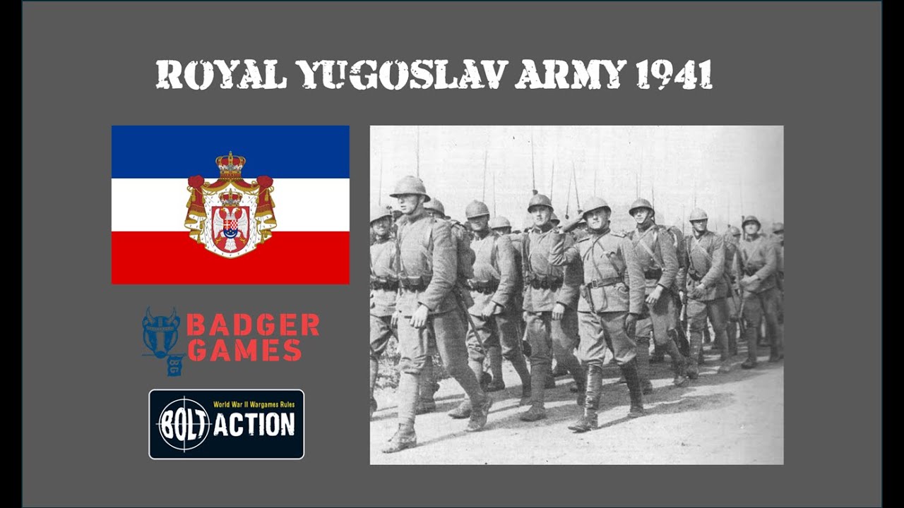 Bolt Action Royal Yugoslav Army 1941 #boltactiongaming #warlordgames