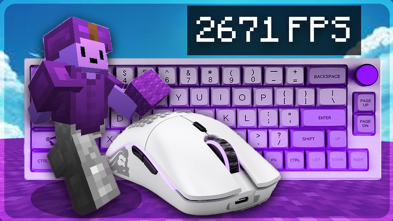 Bedwars ASMR Keyboard & Mouse Sounds | Hypixel Bedwars
