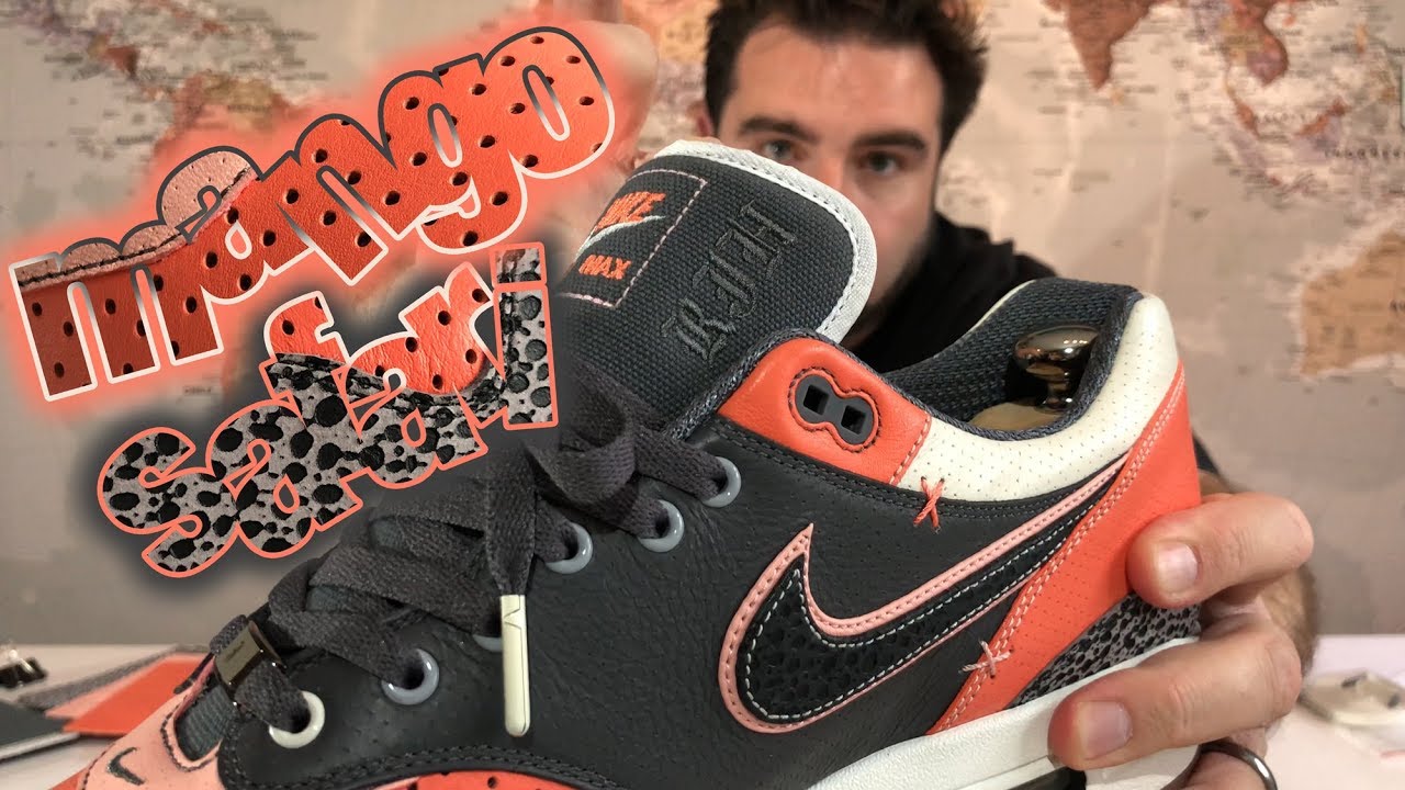 My Bespoke Nike Air Max 1 'Mango Safari'
