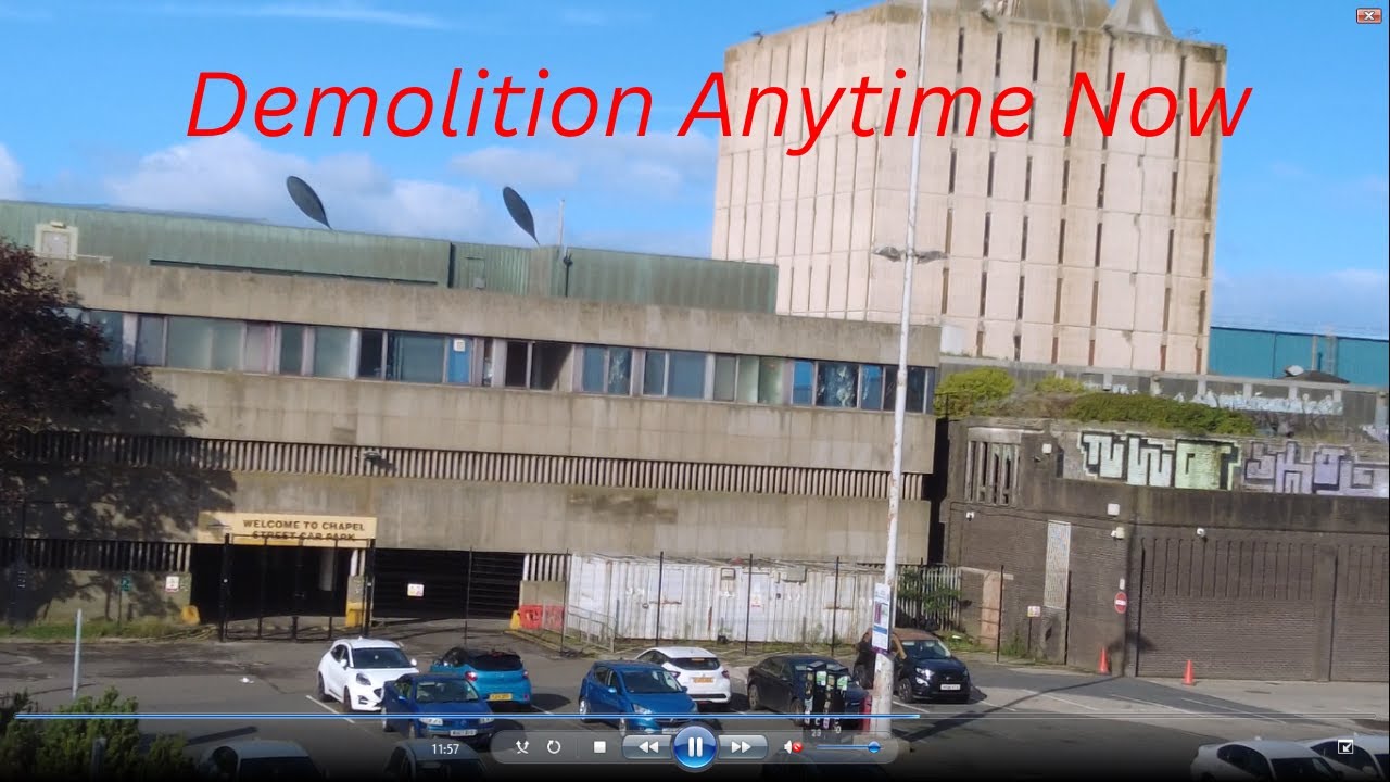 Concrete Jungle Demolition Imminent Police station law Courts Blackpool