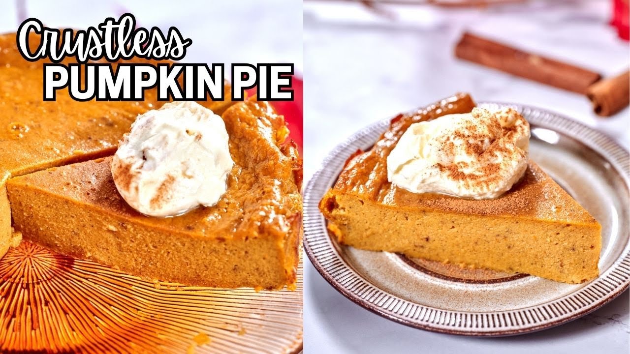 The Easiest Pumpkin Pie You&rsquo;ll Ever Make&mdash;No Crust, No Fuss!