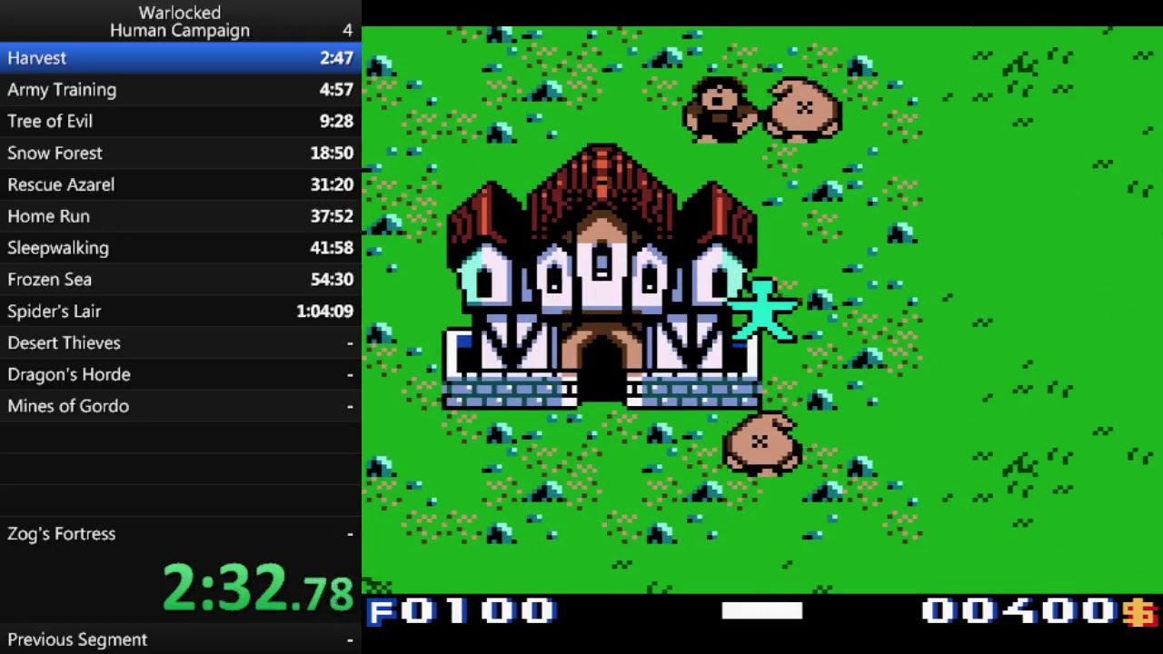 Warlocked (GBC) - Human Campaign Speedrun - 1:48:52