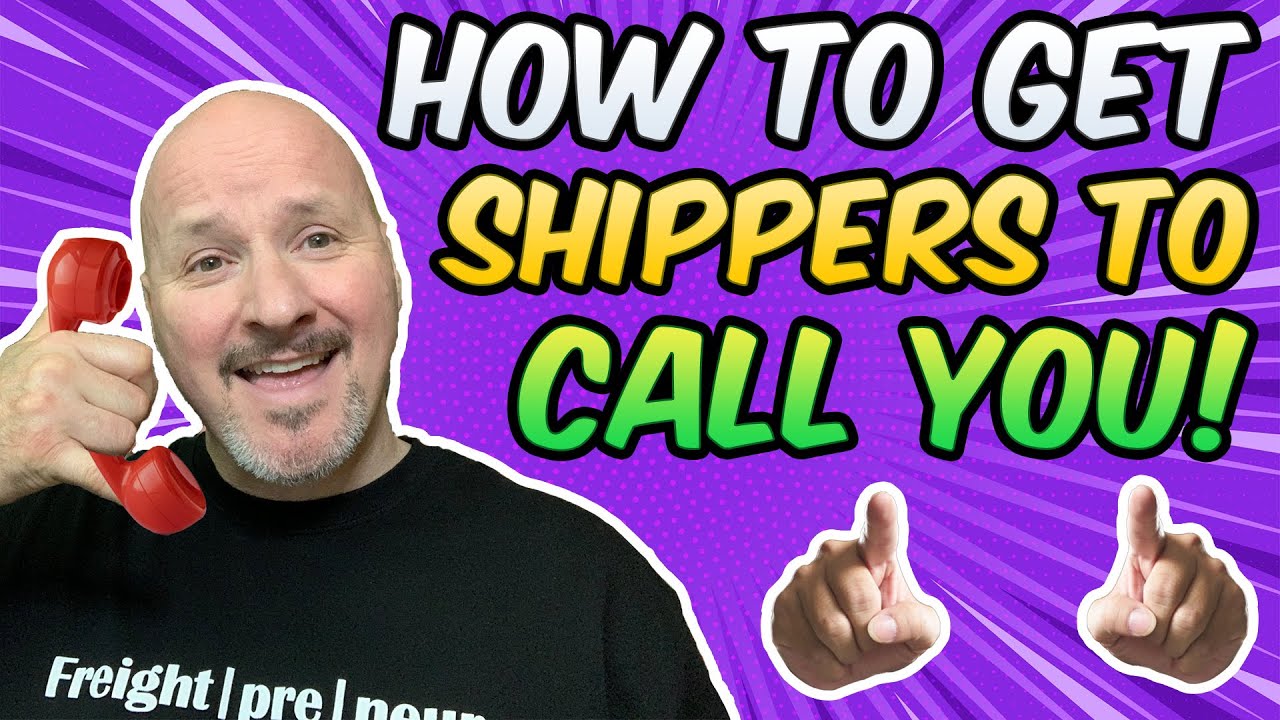 Freight Broker Sales - How to Get Shippers to Call You vs U Cold Calling Them [3 Proven Strategies]