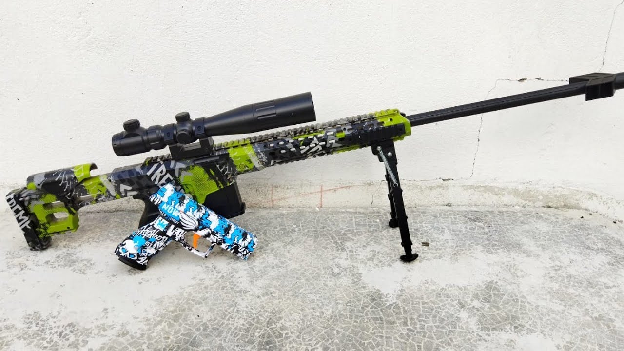 Barret 98 de hidrogel - una replica de precisión!!!