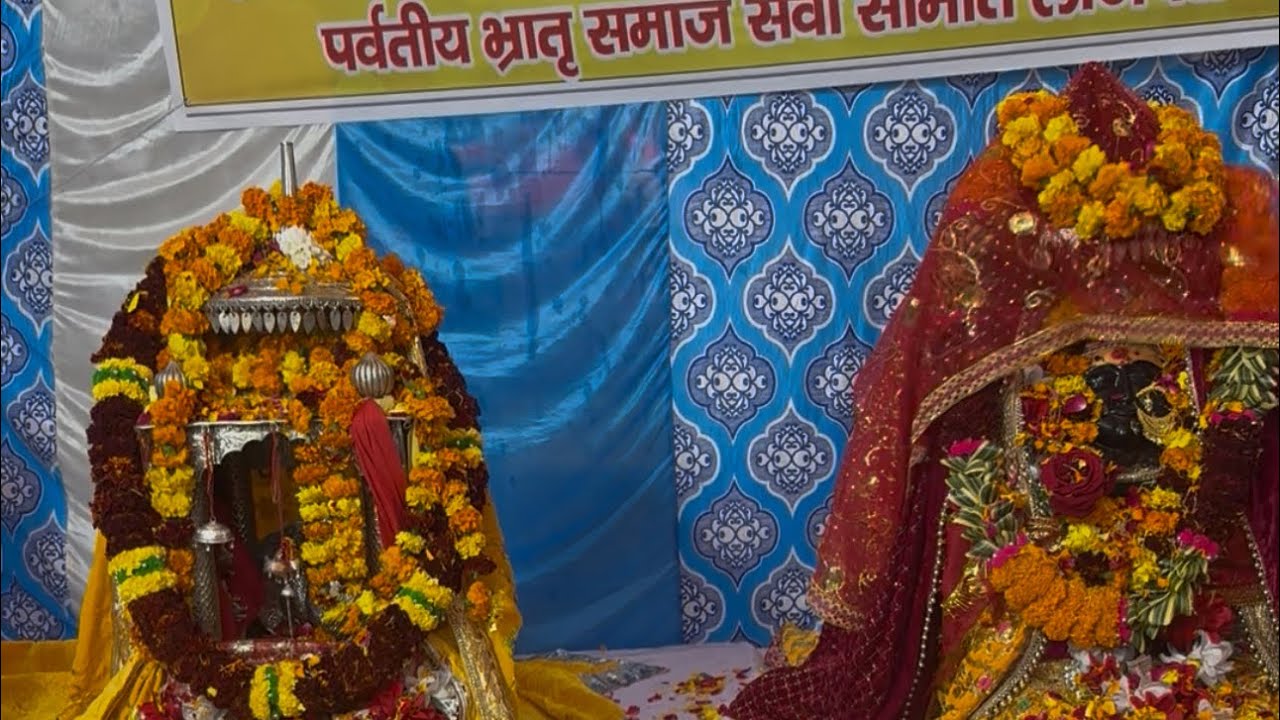 माँ धारी देवी डोली यात्रा मे माँ ने दिए भक्तो को दर्शन 🙏
