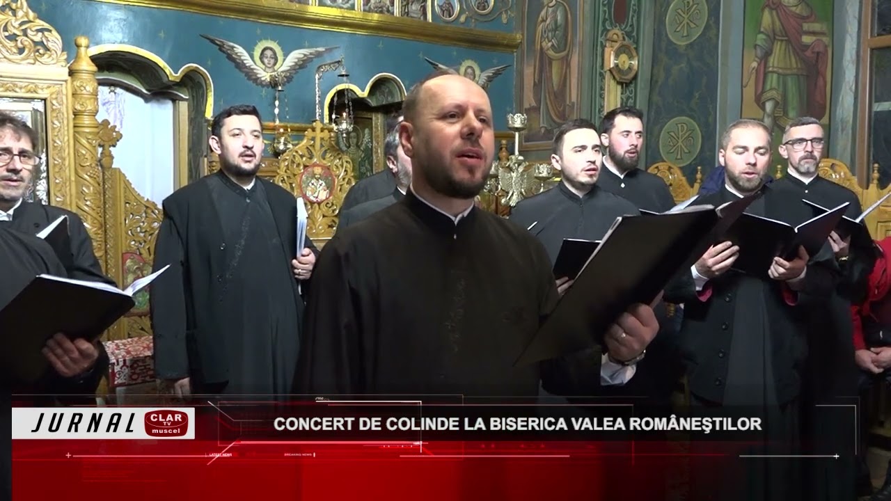 Concert de colinde la Biserica Valea Româneştilor ( 23 12 2024 )