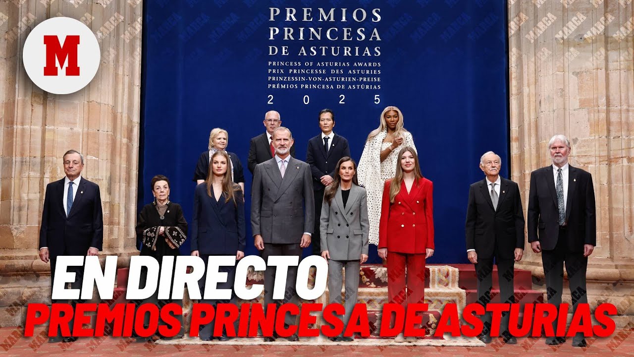 EN DIRECTO I Ceremonia de entrega de los Premios Princesa de Asturias 2025, en vivo