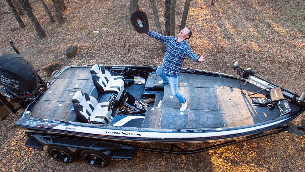 MY NEW FISHING BOAT HAS ARRIVED!!!