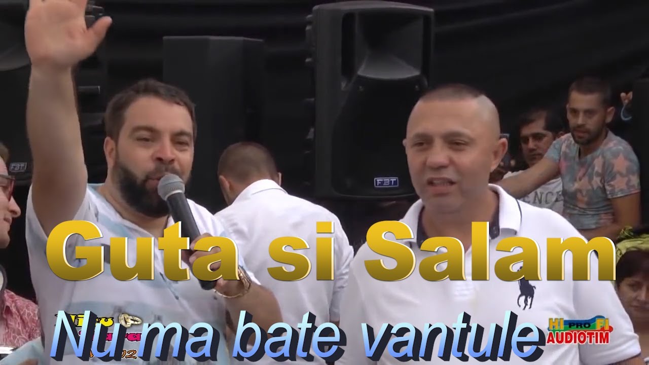 FLORIN SALAM -  NICOLAE GUTA -  CEA MAI TARE ASCULTARE  LIVE INTRE ASII ROMANIEI