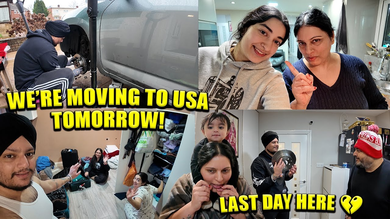 We’re Moving to America 🇺🇸 TOMORROW! SO MUCH TO DO!