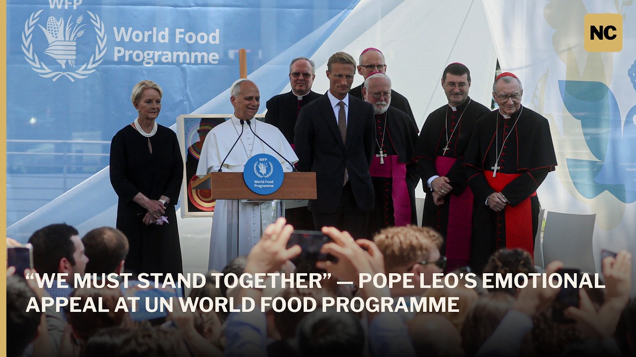 FULL SPEECH: Pope Leo Addresses World Food Programme as Global Hunger Crisis Grows | AC1W