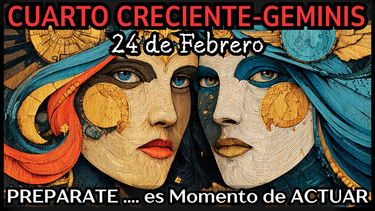 URGENTE! 24 de Febrero. CUARTO CRECIENTE.La ACCIÓN cambiará TU DESTINO