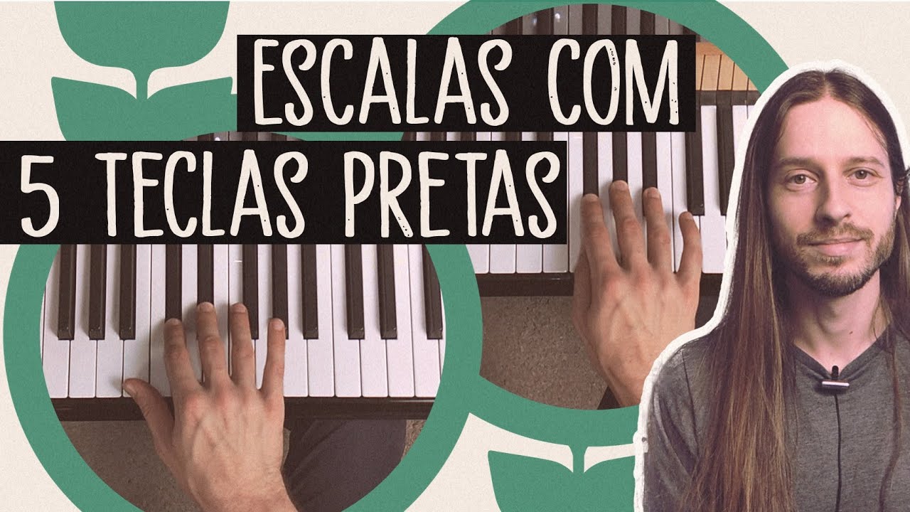 Escalas com todas as 5 teclas pretas
