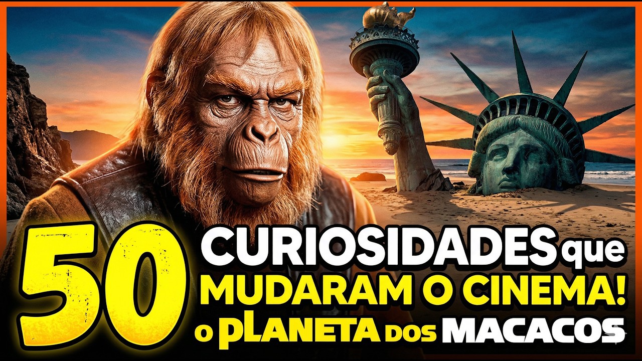 50 FATOS que Provam que PLANETA DOS MACACOS (1968) Mudou o CINEMA!