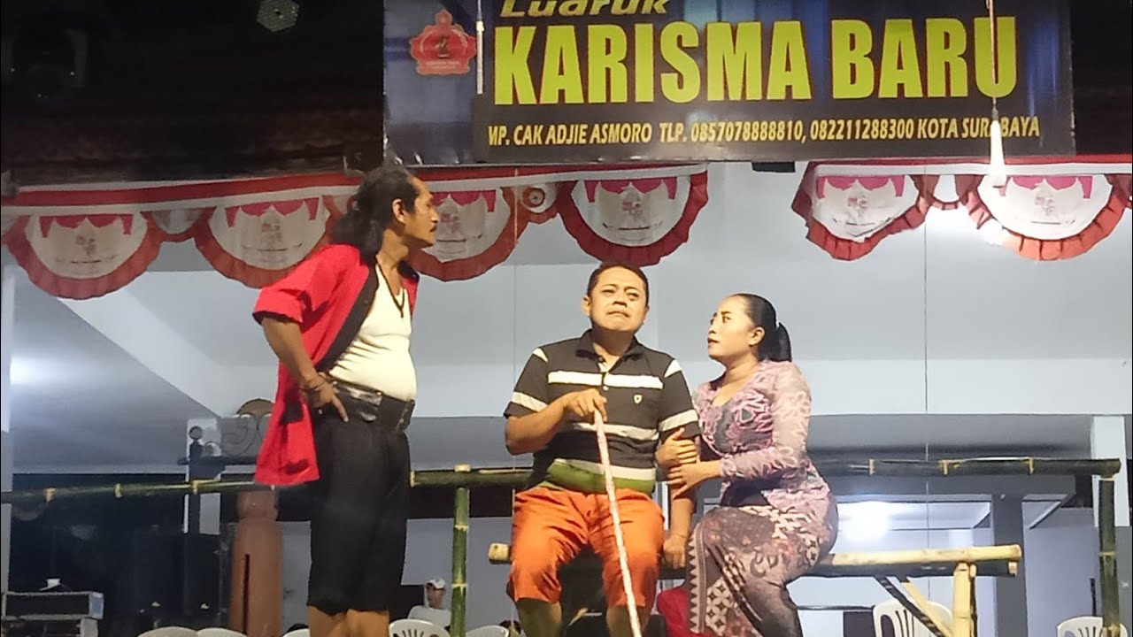 LAKON RATAPAN SI BUTA LUDRUK KARISMA BARU ACARA SEDEKAH BUMI DESA SAMBI KEREP SURABAYA