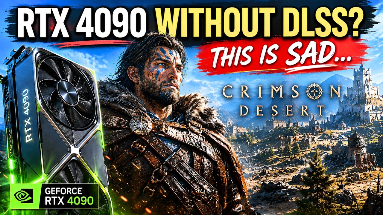 RTX 4090 Without DLSS? This Is Actually Sad... (Crimson Desert)