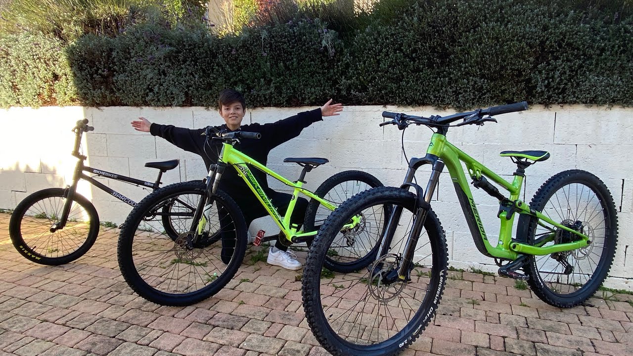 Je vous présente mes vélos