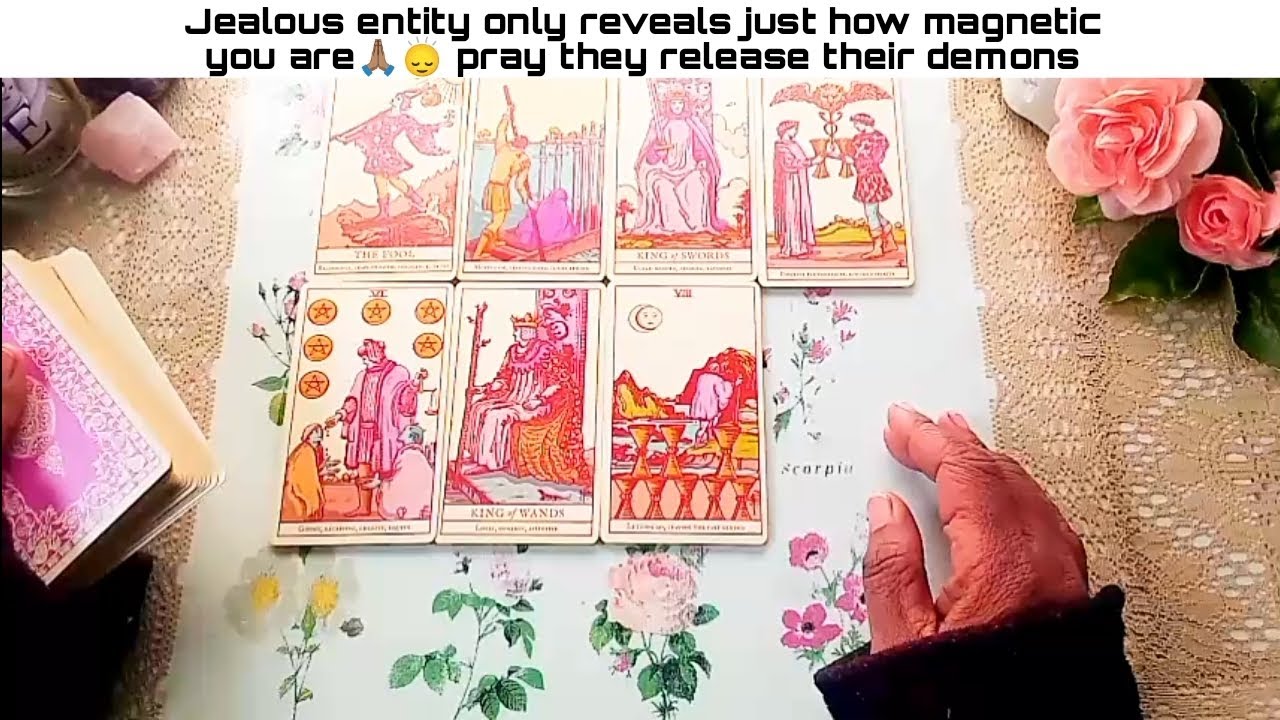 Jealous entity only reveals just how magnetic you are🙏🏽🙂‍↕️ pray they release their demons