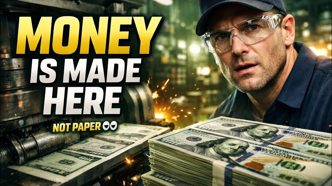 How $$$ Money is Printed - Inside U. S. Dollor Factory