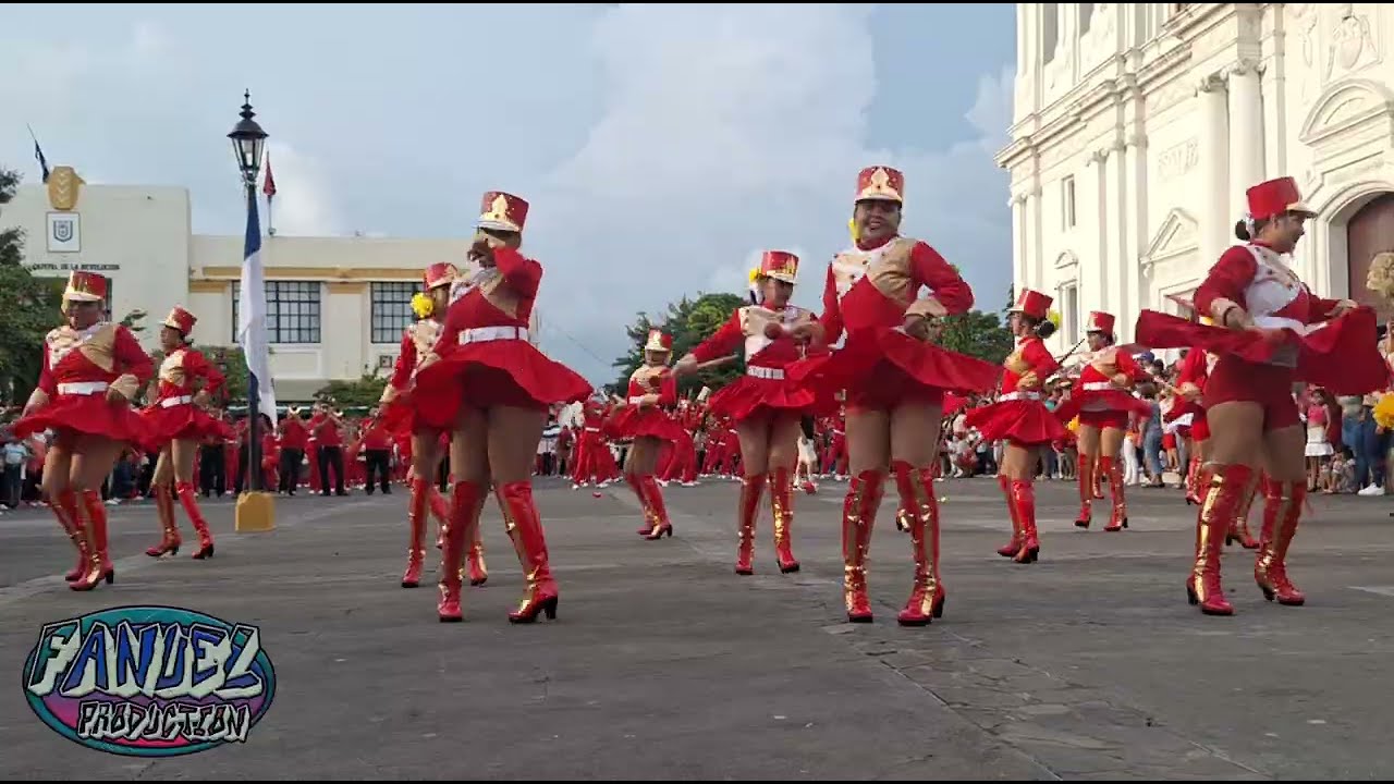 PRESENTACIÓN BANDA RÍTMICA INO LEÓN NICARAGUA 2025
