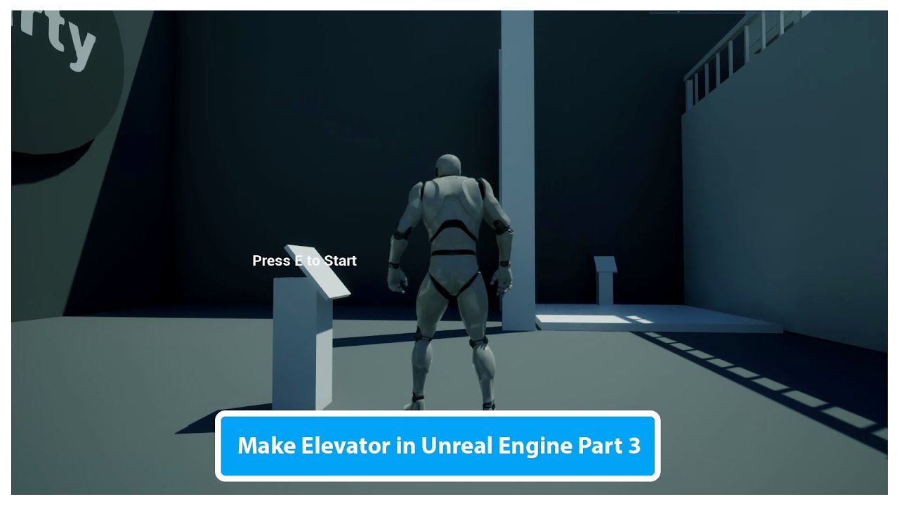 Make Simple Elevator in Unreal Engine 5 (Part 3)