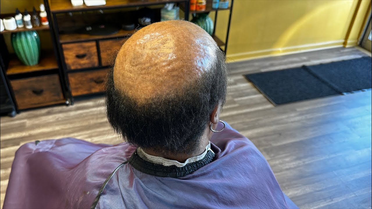 Replacing her hair Work with me in the salon