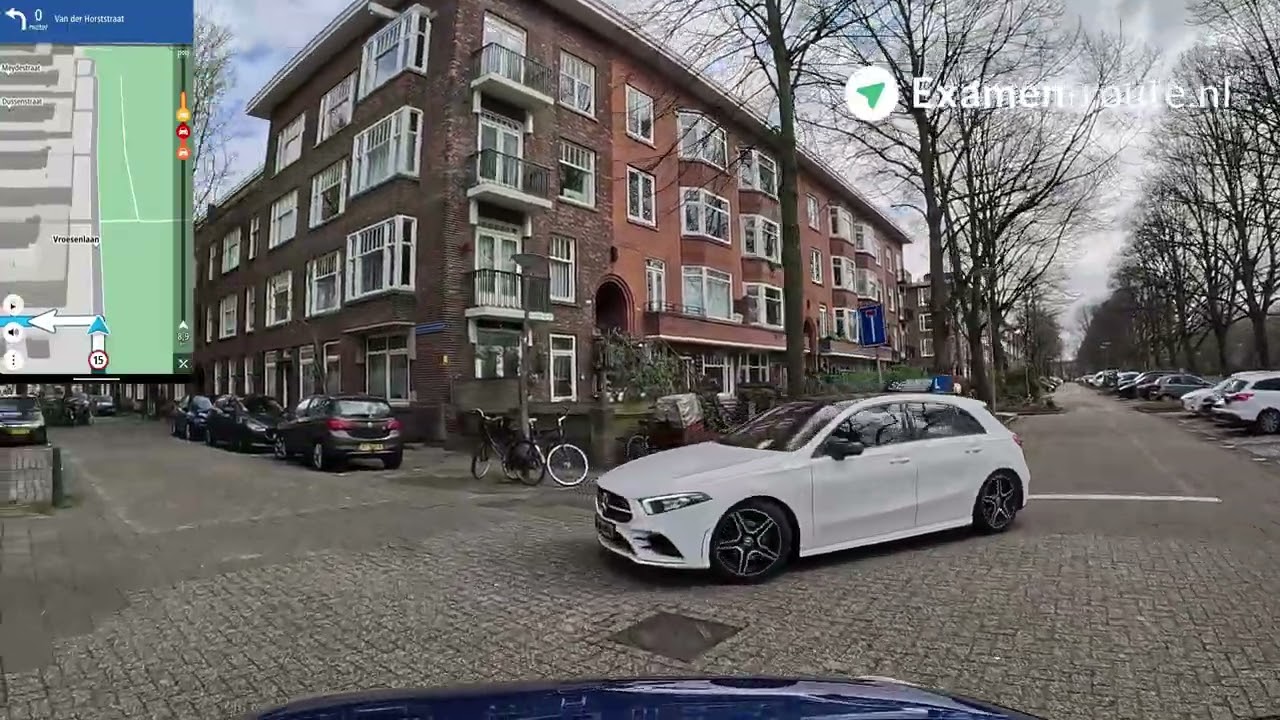 Crooswijk Rotterdam - CBR Examenroute