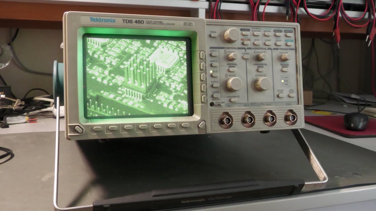 Tektronix TDS 460 - another repair (Huge offset on channel 3)