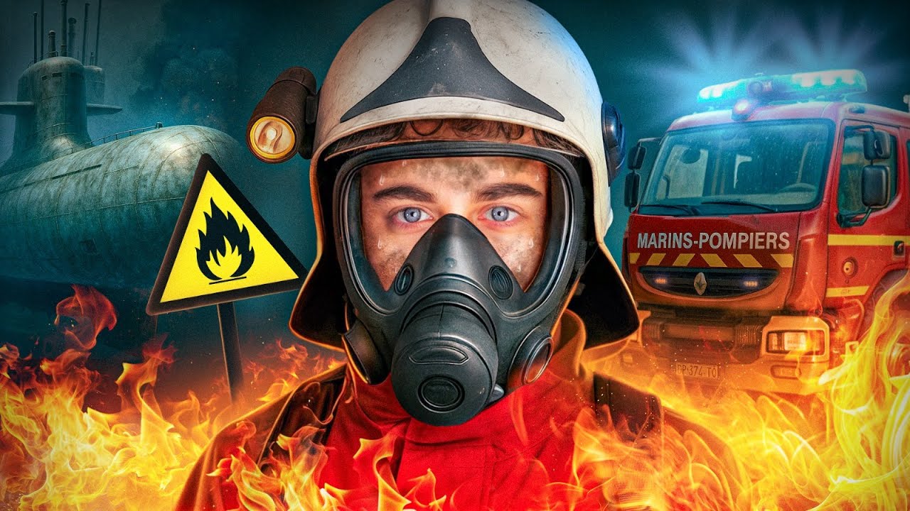 Immersion extrême au sein des pompiers de la Marine Nationale !