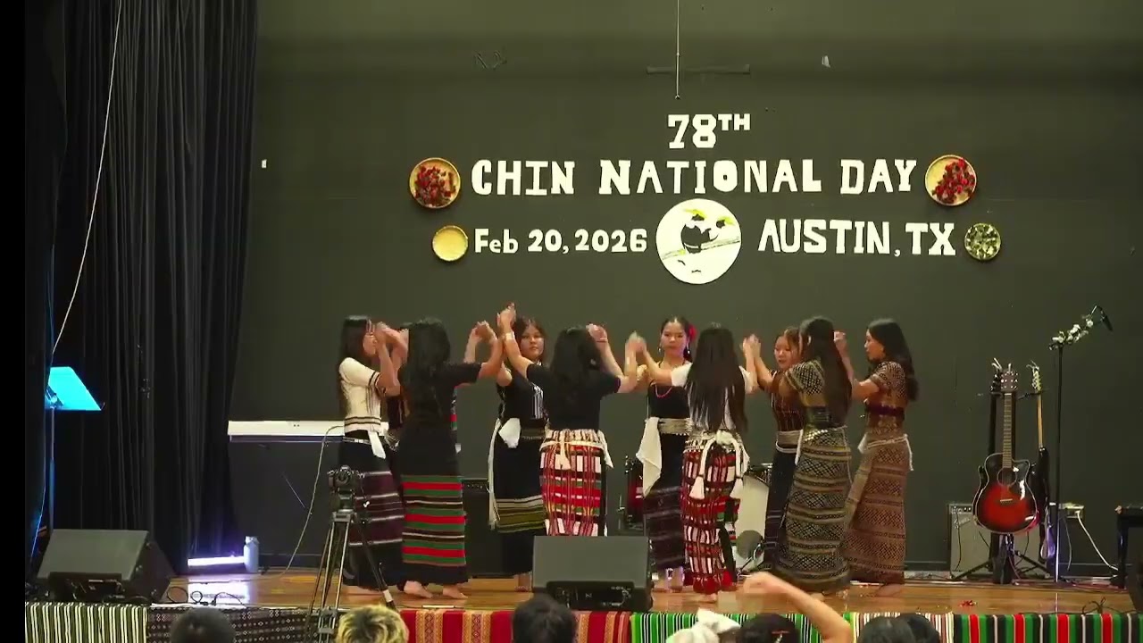 Chin Combine Dance - 78th Chin National Day | austin , texas