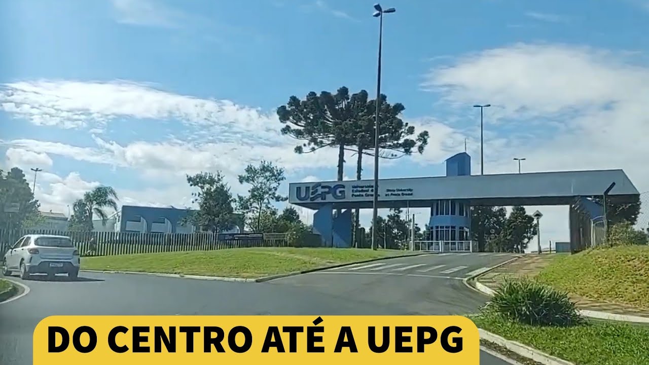 DO CENTRO AT&Eacute; A UEPG EM UVARANAS - PONTA GROSSA-PR