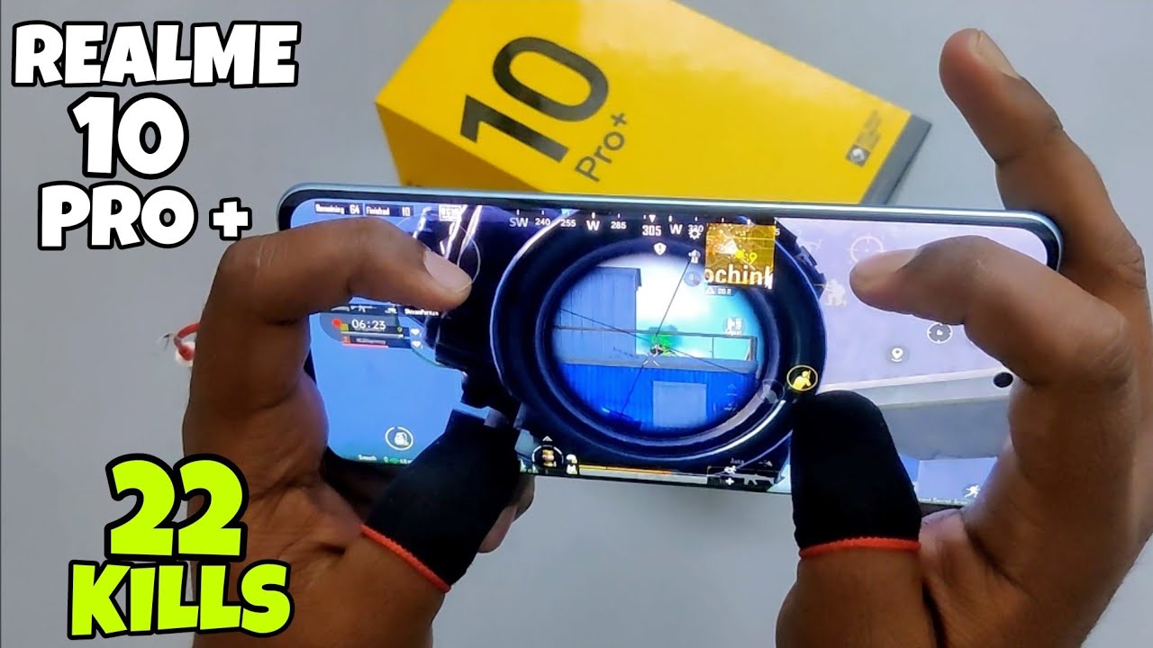 Realme 10 Pro+ 5G BGMI Game Test | Power Of Mediatek Dimensity 1080🔥22 KILLS Solo🔥