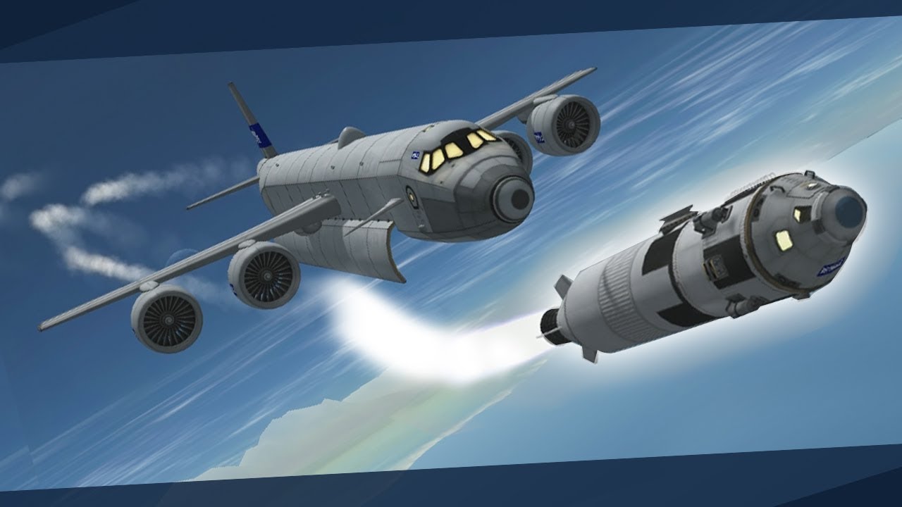 KSP: An AIR-LAUNCHED Rocket!