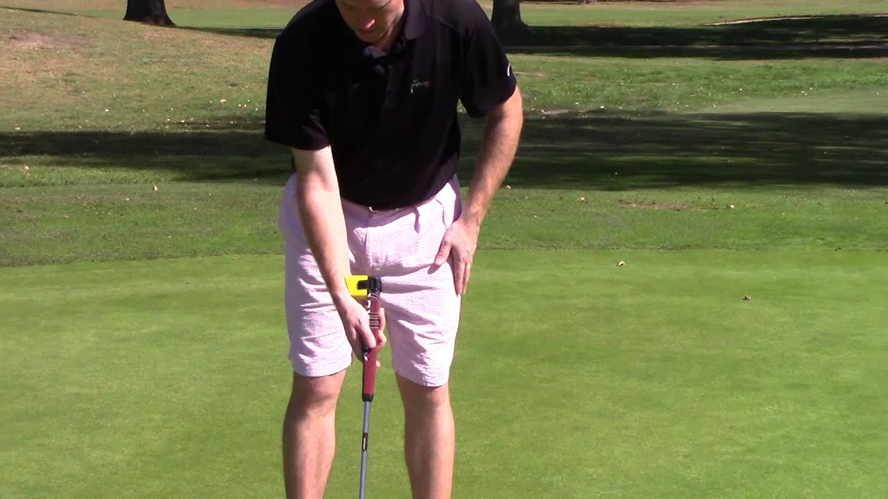 Golf Drills & Golf Tips Golf Putting Drill | Putt With One Hand Using the Putter Cube for Feedback