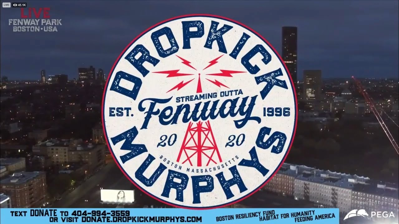DROPKICK MURPHYS Live @ Fenway Park 29.05.2020 (Concert Only)