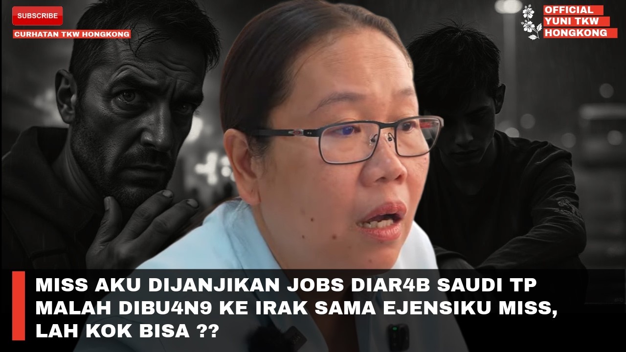 MISS AKU DIJANJIKAN JOBS DIAR4B SAUDI TP MALAH DIBU4N9 KE IRAK SAMA EJENSIKU MISS, LAH KOK BISA ??