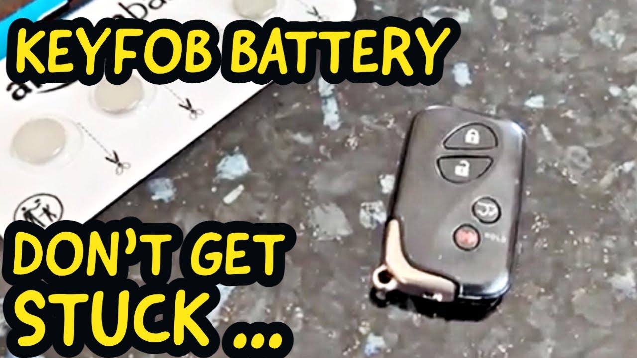 Lexus/Toyota Key Fob Battery Replacement | CR 1632 Battery Guide! Quick & Easy