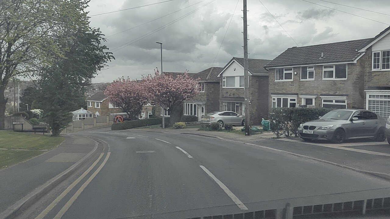 Heckmondwike test route UK driving the driving school