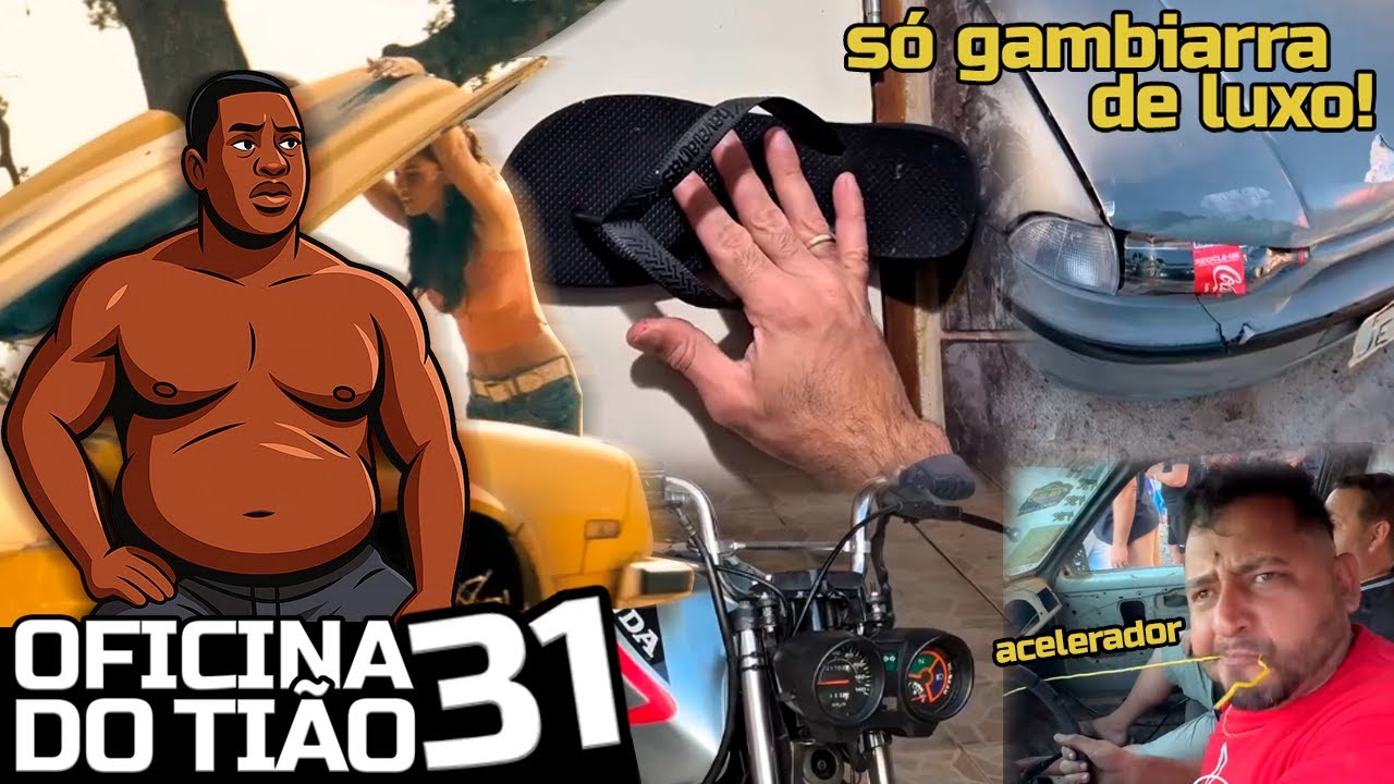 Oficina do Tião 31 - Viciado em fazer Gambiarra