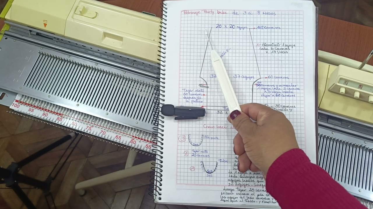 Panty para Bebe tejido en la maquina