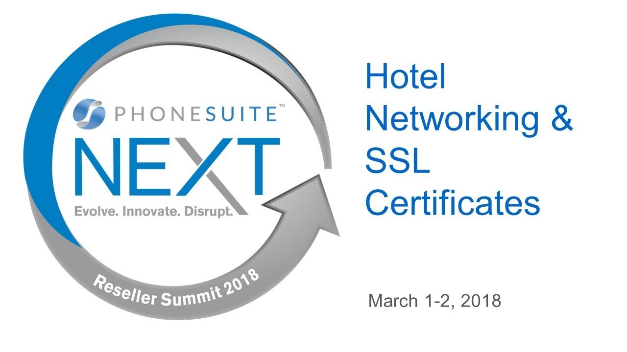 Hotel Networking and SSL
