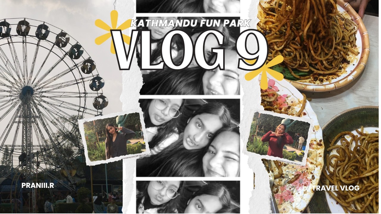 Screams, Spins & Smiles Trio Takeover at Kathmandu Fun Park 🎢 | VLOG-9 | PRANII.R